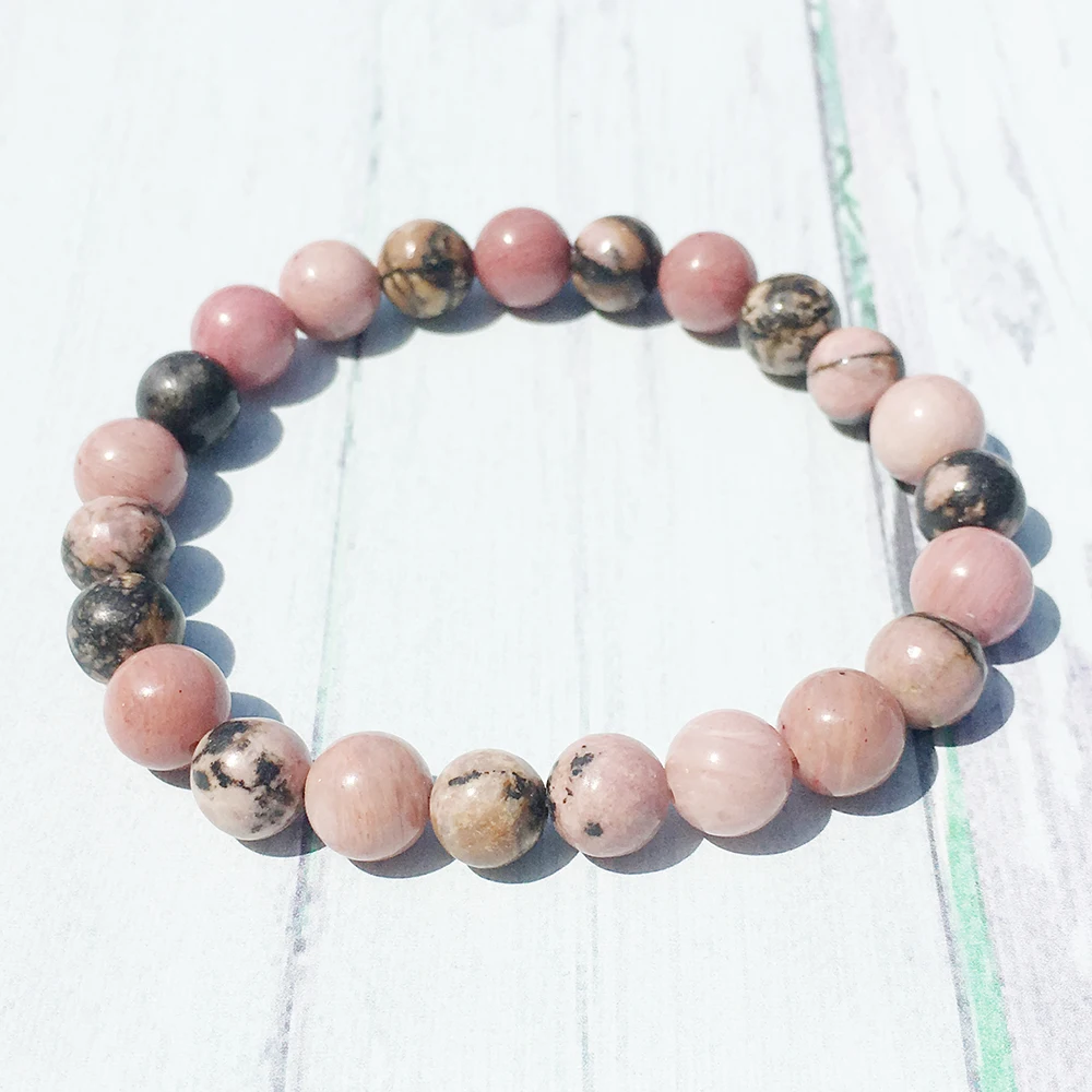 Bracelet De Rhodonite Lauren Steven