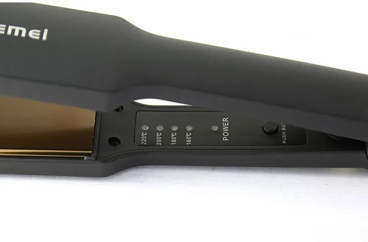 Kemei Professional Hair Straightener Straightening Iron Pranchas De Cabelo Curling Irons Styling Tools Chapinha Ionic Flat Iron 5