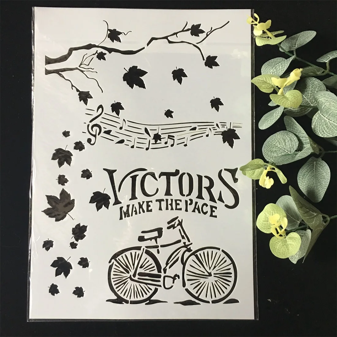 Новинка трафареты A4 Victors Peace DIY настенная живопись фотография шаблон|Трафареты| |