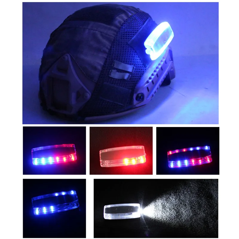 

Tactical Helmet Accessory Tactical Helmet Flashlight Helmet Strobe Flash Light