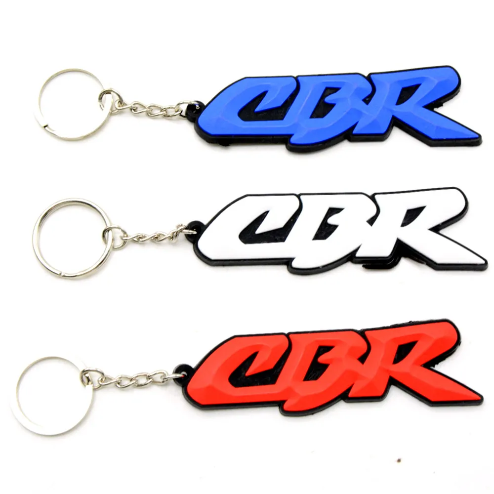 Motorcycle Motocross Parts Keyring Key lanyard mobile neck strap keychains For Honda CBR 300R 650F 954RR