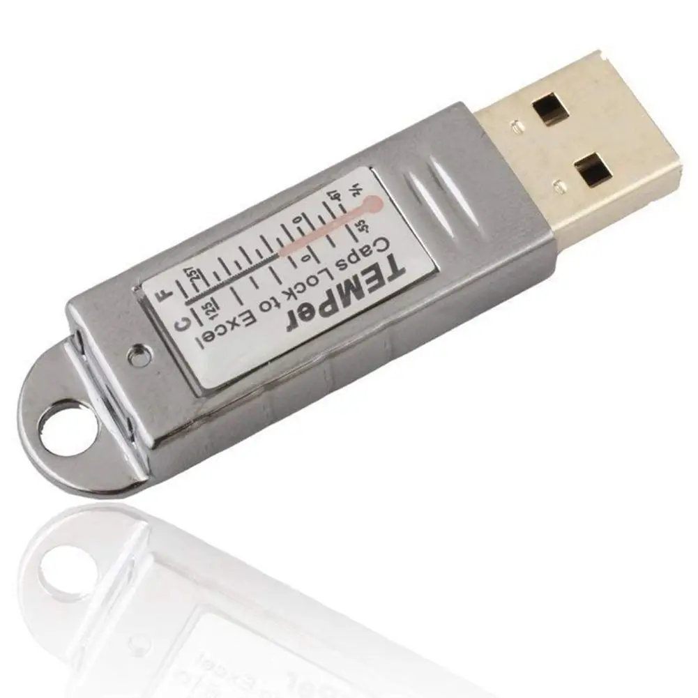 Розничная продажа USB термометр для ПК Ноутбуки мониторинга окружающей среды датчик температуры для внутреннего и компьютер для