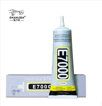 

E7000 110ml Epoxy Resin Ceramics Sticky Hook Stone Point Drill Decorative Splicing Plastic Glue Transparent Glue