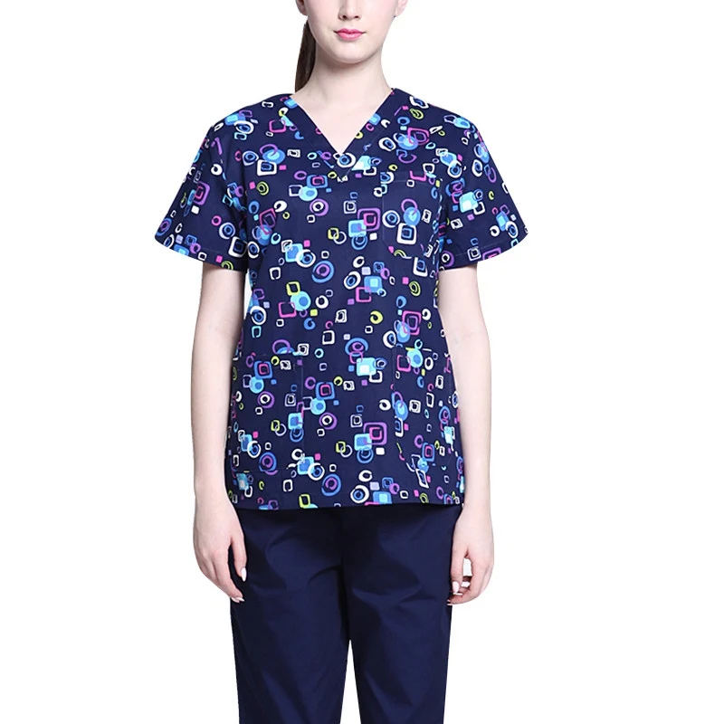 Модный медицинский костюм для женщин и мужчин больничный медицинский скраб набор салон красоты форма медсестры, медицинская униформа для ухода