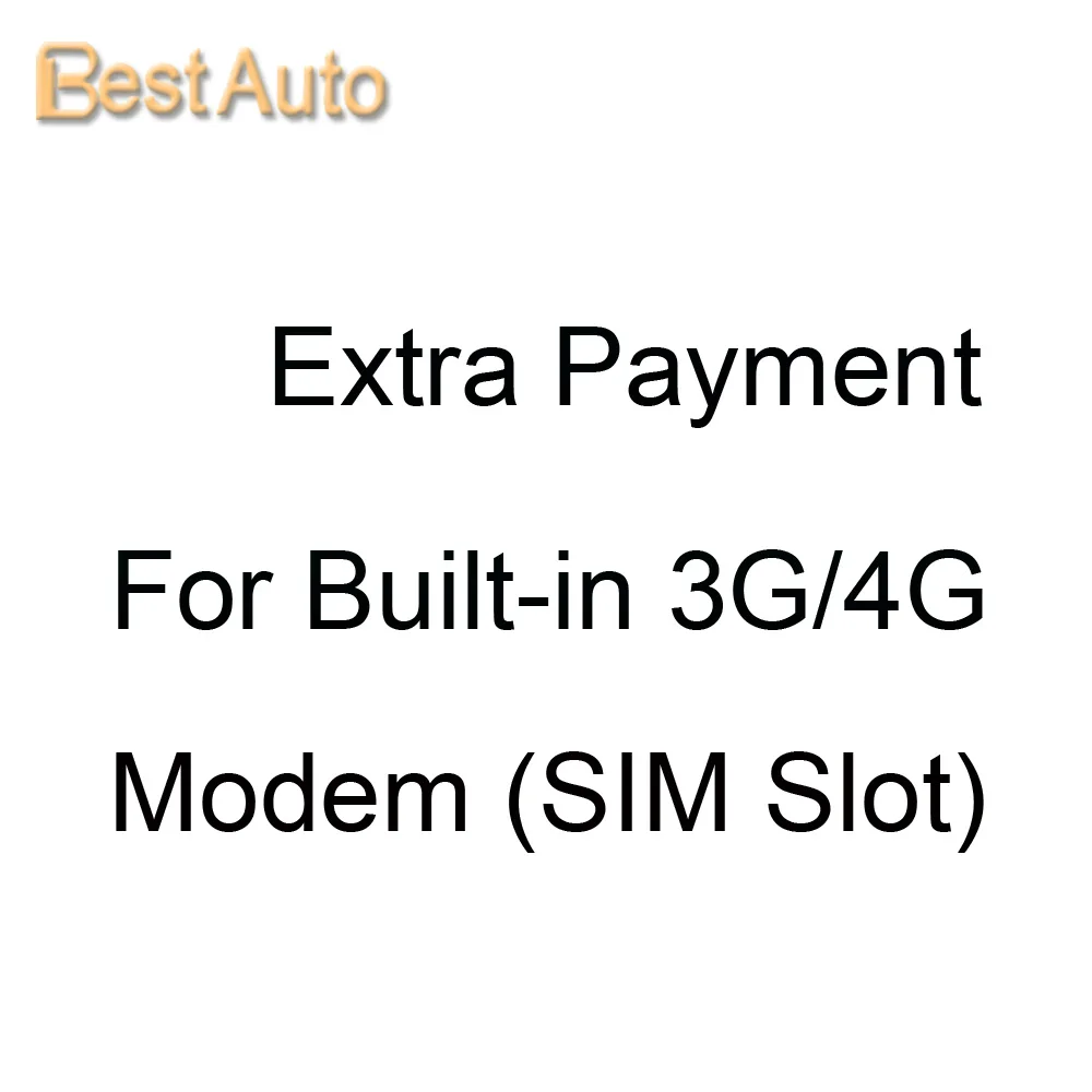 Встроенный модем 3G/4G не раздельный Опциональные детали для DVD GPS плеера в нашем