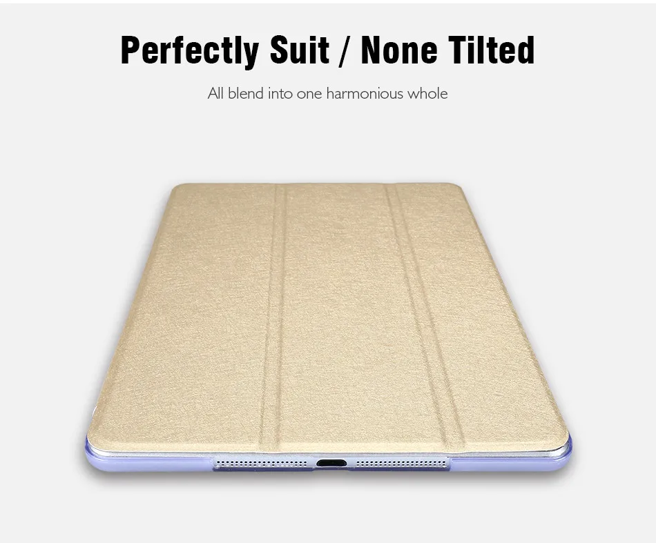 KISSCASE mini1 mini2 Flip Luxury Leather Transparent Clear Back Case For Apple ipad mini 1 2 3 (7)