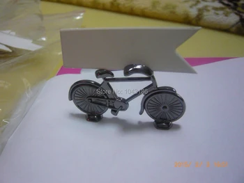 

Free shipping wedding favor --party favor new alloy bicycle place card holder seat card table card holder 100pcs/lot