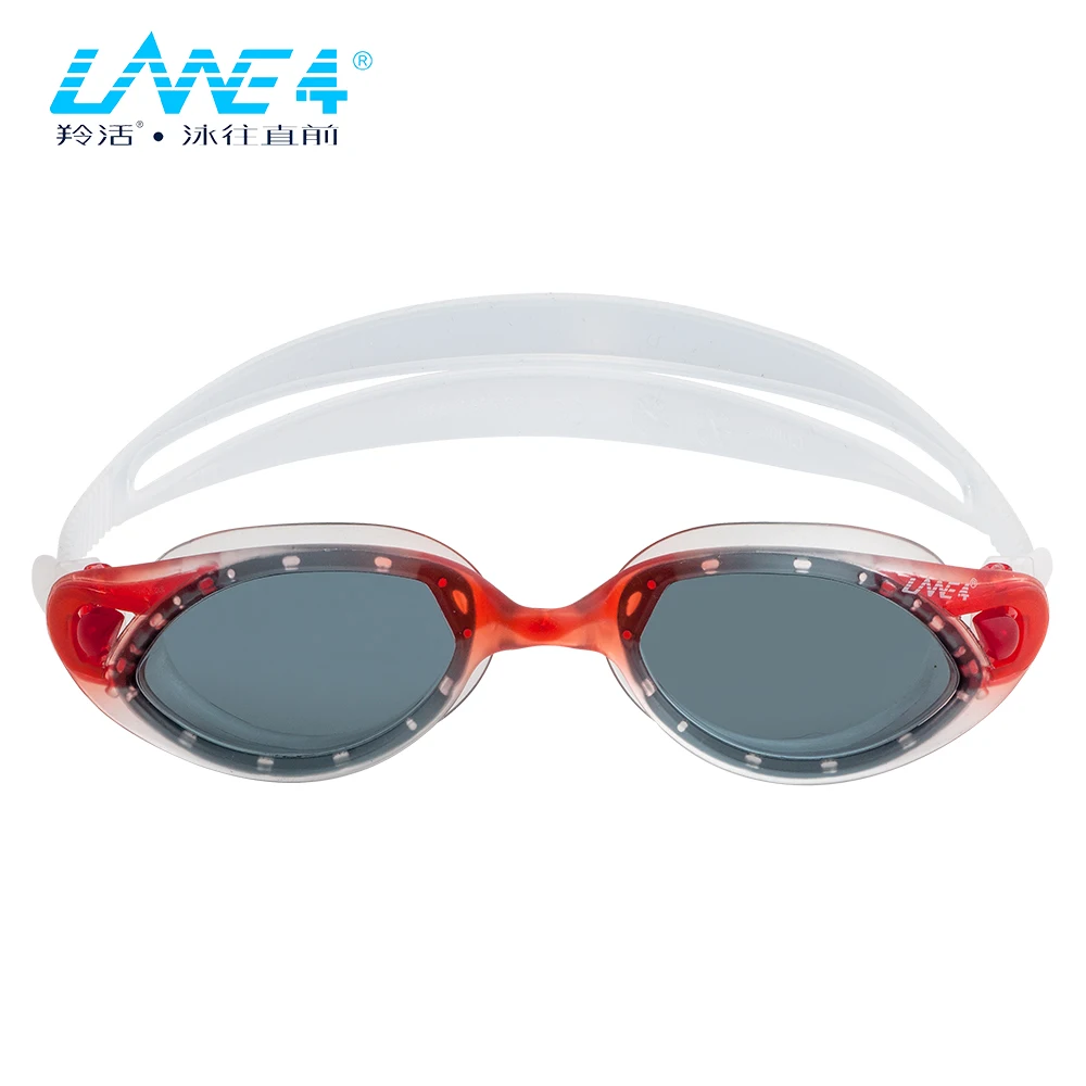 LANE4 профессиональные плавательные очки Анти-туман УФ-защита Легкая регулировка Триатлон открытая вода для взрослых женщин A332