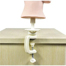 Boli Манекен Обучение на манекене практика холст головы держа Зажимная стойка для парика дисплей стиль(белый