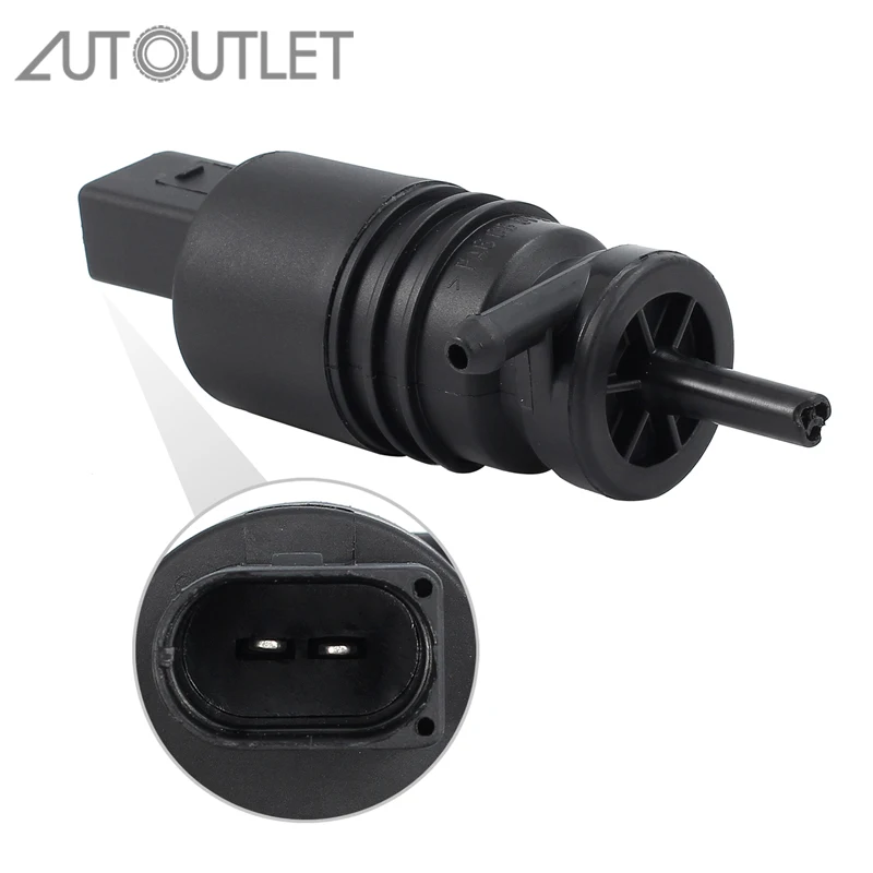 AUTOUTLET насос омывателя лобового стекла для очистки воды для VW 1J5955651 1K5955651 1T0955651 для AUDI BMW 67128377612 67128362154