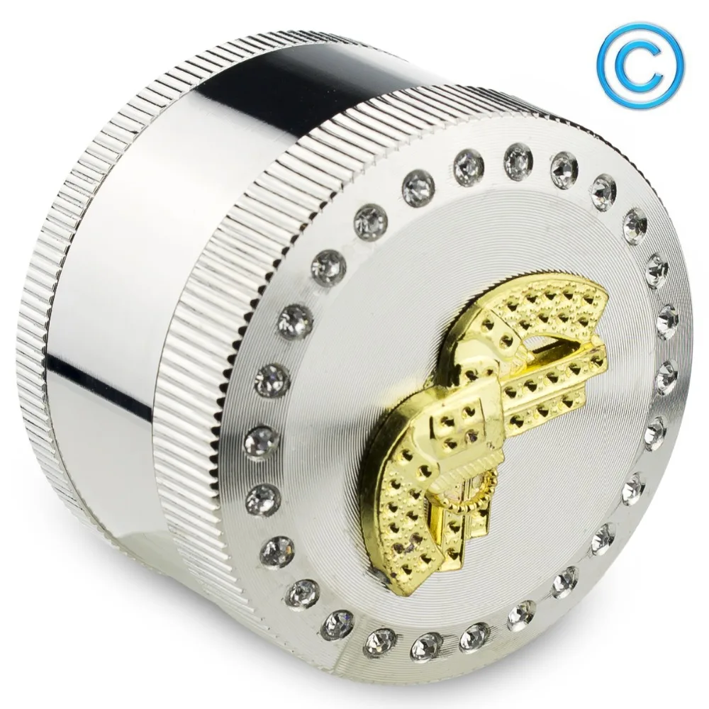 FORMAX420 Новинка 3 части 52*36 мм измельчитель для табака из цинкового сплава с