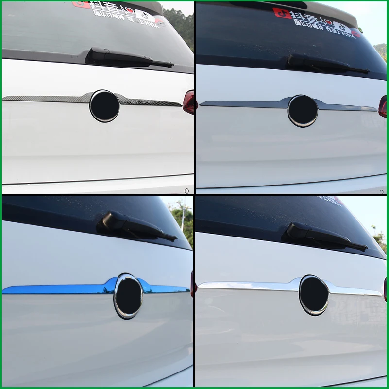 

For VW Volkswagen Golf 7 7.5 MK7 MK7.5 2014-2018 Rear Door Tail Gate Trim Cover Sticker Tail door Decoration Auto Accessories