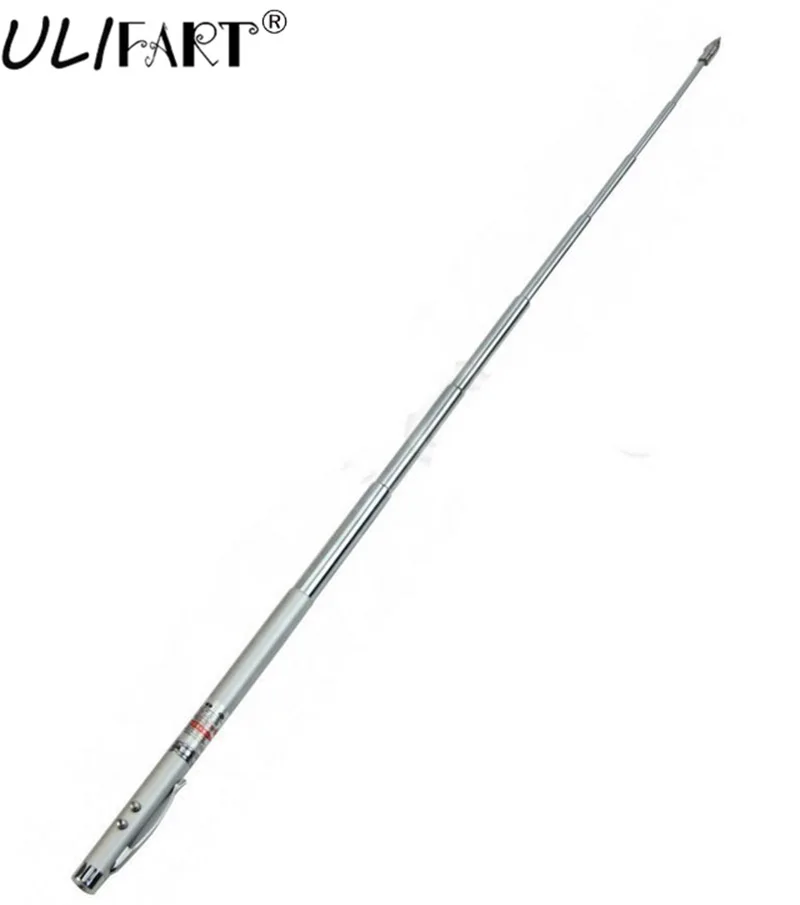 

ULIFART NEW 4 in 1 PowerPoint Telescopic RED Laser Pointer Pen Ballpoint Pen Lazer Pointer Presenter Teaching Meeting Lecture