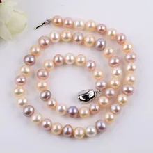 Zhaoru Freshwater Pearl Necklace for Women Genuine Jewelry Gift ZN003