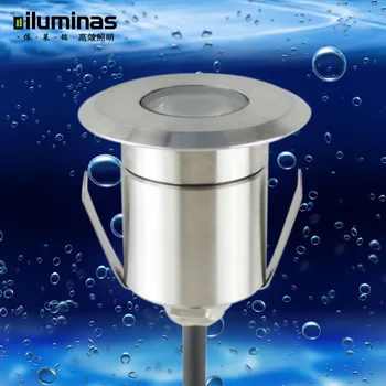 

12V low Voltage 1W Mini 52mm In-Ground LED Light,Waterproof Outdoor Landscape Garden Yard Patio Step Lamps LED 6colors available