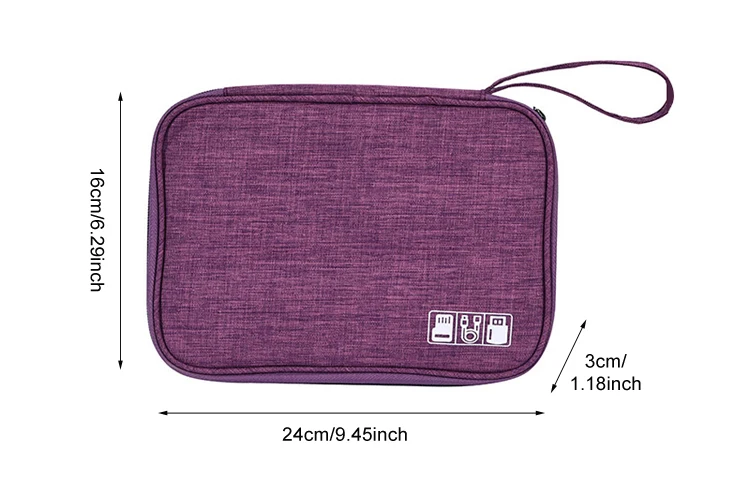 Mihawk путешествия кабель зарядное устройство цифровые сумки водонепроницаемый Органайзер проводов для наушников Наушники Шнур питания
