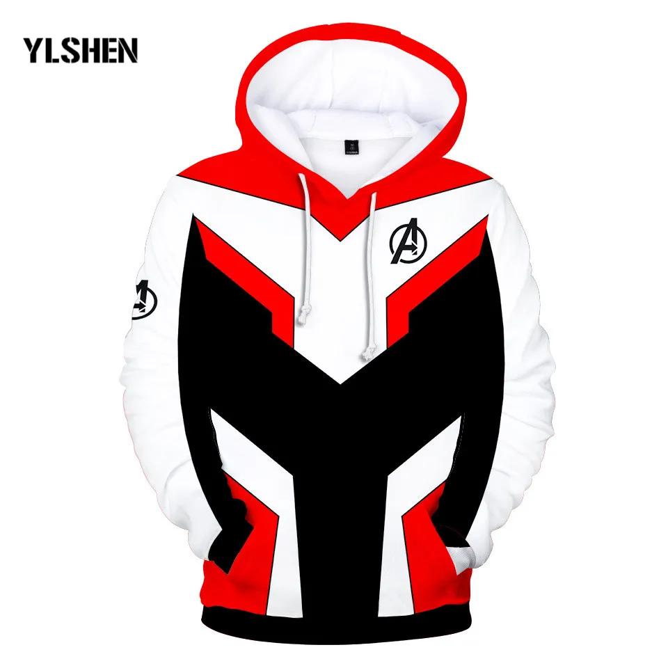 Kids Avengers Endgame Hoodie Jacket Avengers Cosplay Costumes Women Captain Marvel Costume Sweater T-Shirt Sweatshirt Suit disfr