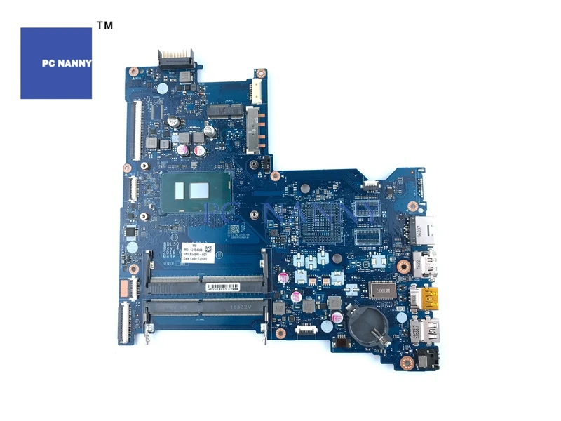 Материнская плата PCNANNY BDL50 LA-D701P 854946-601 854946-501 для HP 15-AY 15-AY028CA DDR4 W/I3-6100U материнская