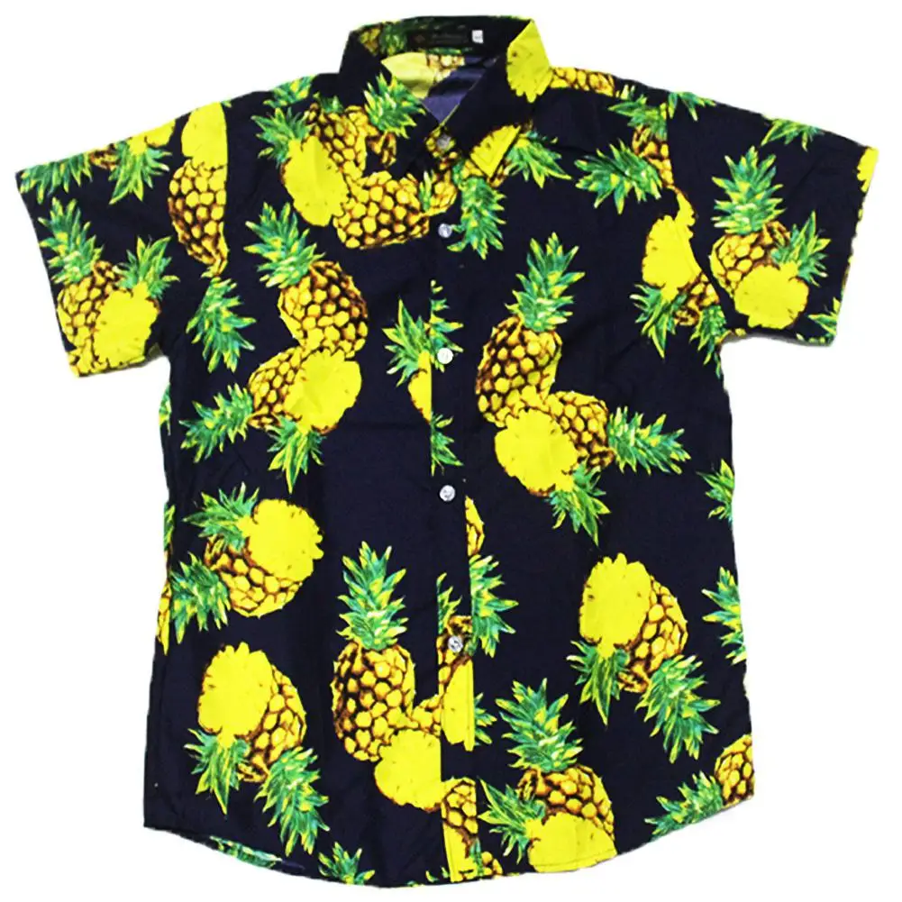 Pineapple hawaiian shirt womens Clearance