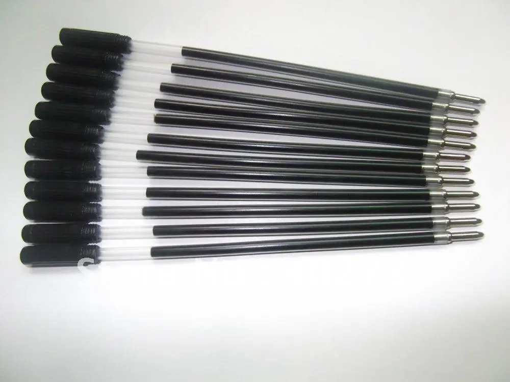 100 шт черные пластиковые Скрещенные стержни для ручки, 11,6 см 1,0 мм