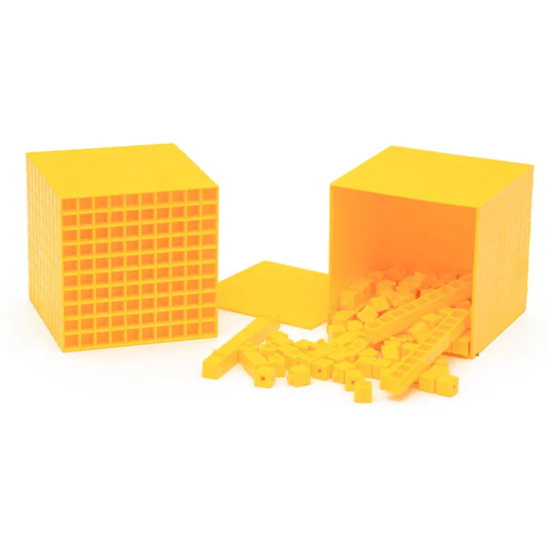 Монтессори математические игрушки Монтессори десятичный кубик дошкольников Обучающие Игрушки для раннего развития для детей Juguetes Brinquedos MI2844H