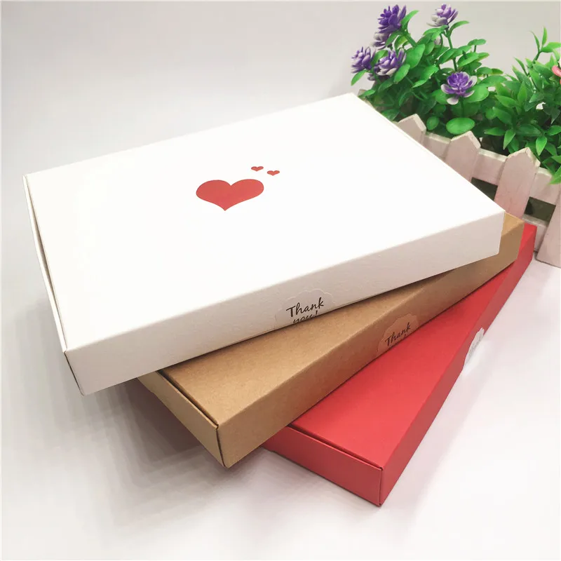 

100Pcs/Lot Natural Kraft Paper Gift Packaging Box Craft Box Folding Craft Paper Brown Handmade Soap Paper Cardboard Box