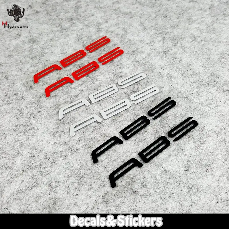 

NO.L024 ABS Brakes 3M Reflective Stickers MOTO GP Car Sticker Waterproof Decals Racing Motorcycle