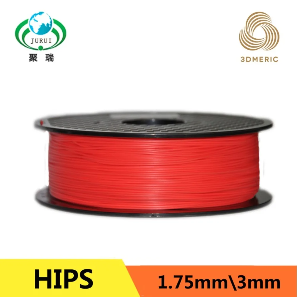 

3D Printer Filament HIPS 1.75mm for Makerbot Reprap Mendel 1kg(2.2lb) 7 optional colors