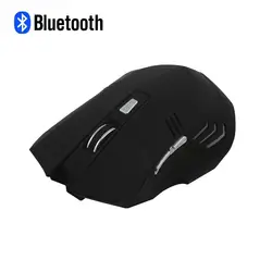 CHYI Беспроводная Bluetooth игровая мышь перезаряжаемая Бесшумная оптическая компьютерная игровая мышь 6 кнопок эргономичная беззвучная ПК мышь