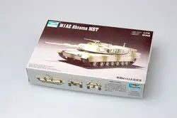 1: 72 современный американский M1A2 основной боевой танк модель Военная сборки бронетанковой техники 07279