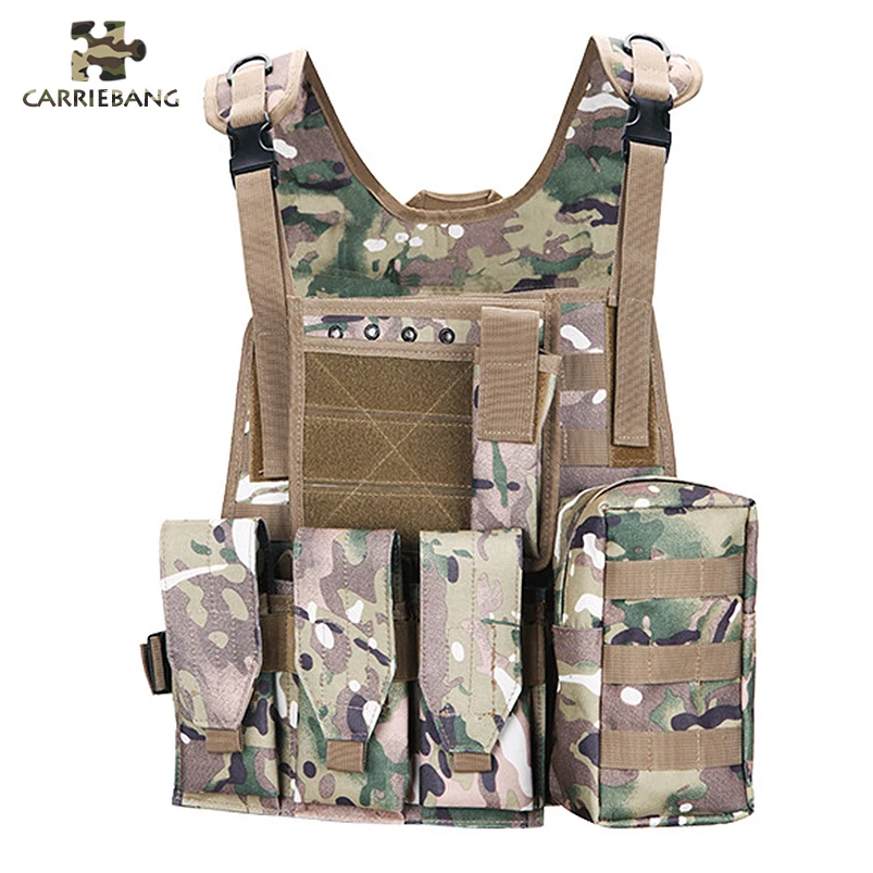 

Military Multifunction Tactical Men Vest Camouflage Combat Vest Army Clothing Us Multi-pocket Detachable Men Tactical Vests