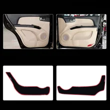 4 шт. ткань дверь защиты коврики анти-kick декоративные колодки для Kia Sportage