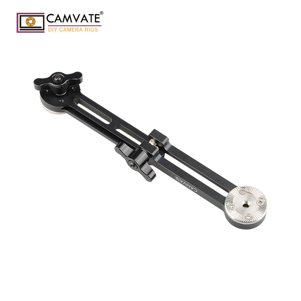 

CAMVATE Adjustable Extension Arm With Double Rosette Mounts C1884 camera photography accessories