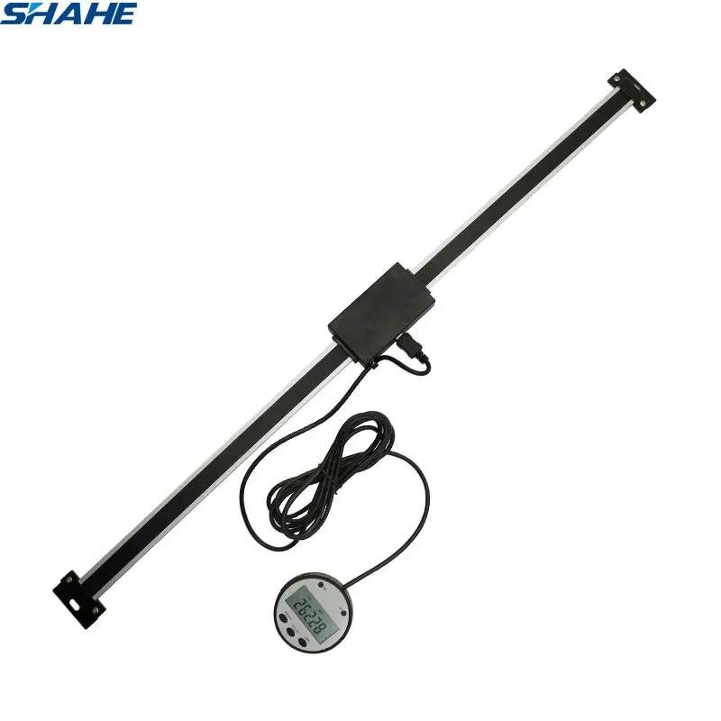 

shahe 0-500 mm Remote Digital DRO Table Readout Scale for Bridgeport Mill Lathe Linear Scale