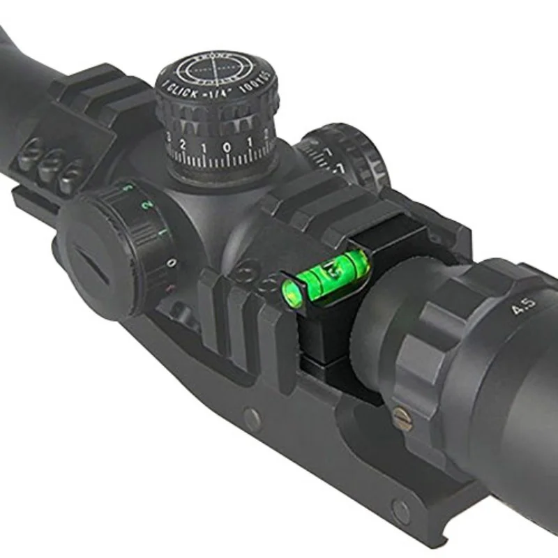 

Outdoor Hunting Bubble Level Rifle Scope Fit for 1 inch(25.4mm) Riflescope Tube for Shooting and Hunting Anti-cant Used Newest