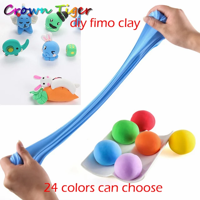 aliexpress com buy air dry fluffy slime polymer clay modeling clay