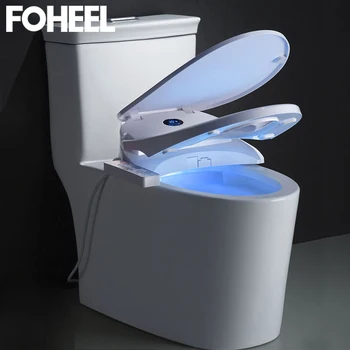 

FOHEEL Temperare display Smart Toilet Cover wc Auto SPA smart knob toilet seat cover electronic bidet intelligent toilet seat