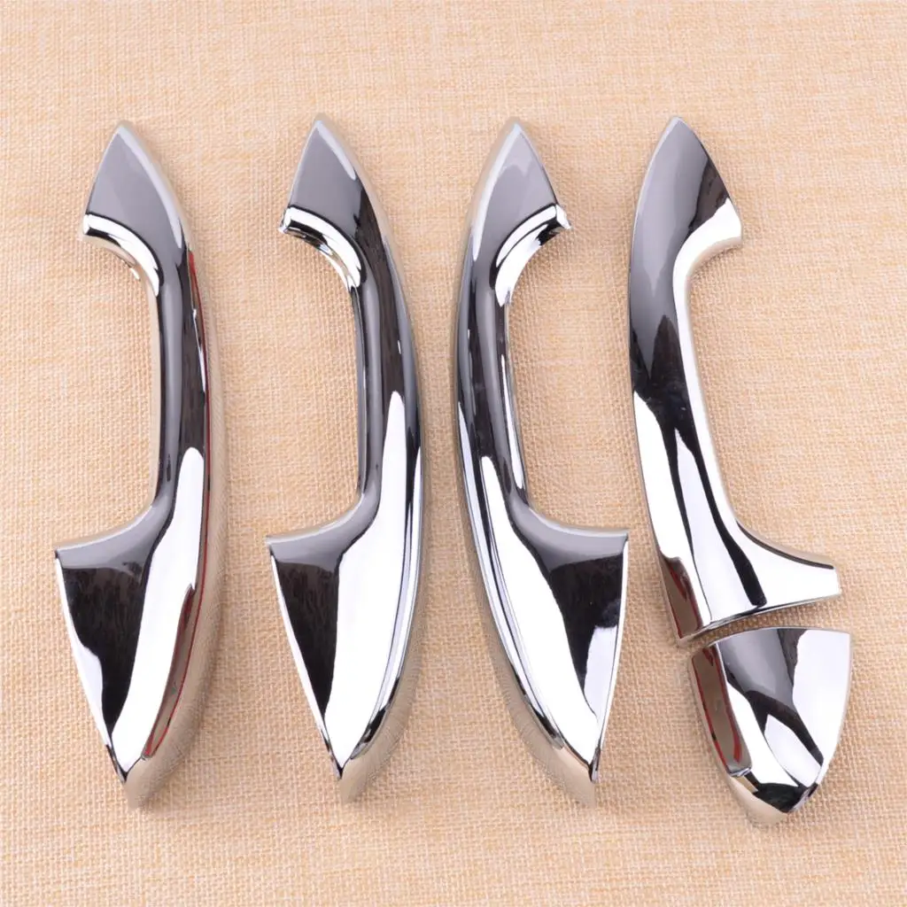 

CITALL Outer Side Door Handle Cover Protector Trim Fit for Mercedes C E GLC GLE Coupe X253 C253 C292 2017 Car styling