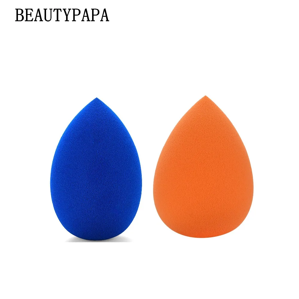 BeautyPaPa 1 шт. сапфир + оранжевый без запаха косметический слоеный макияж губка