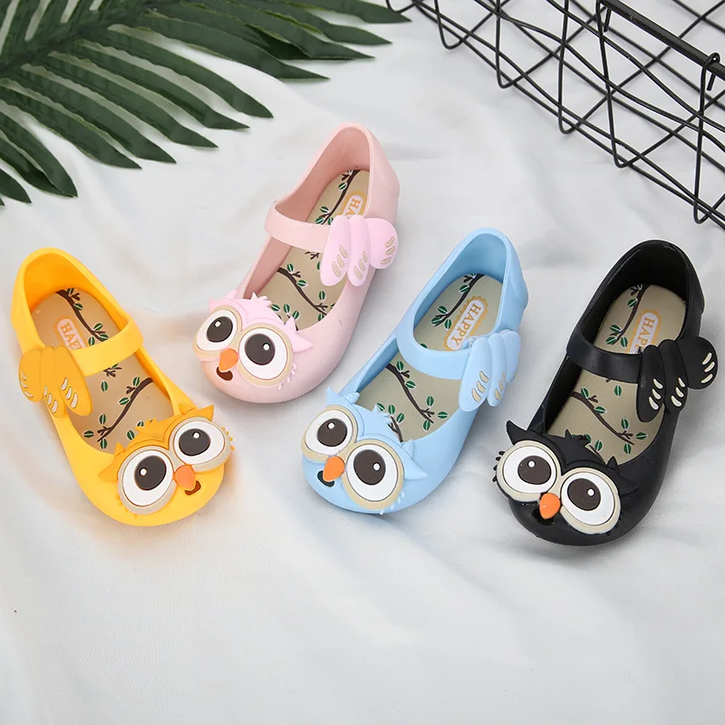 Новые брендовые летние сандалии с рисунком Совы обувь единорогом Melissa Новая