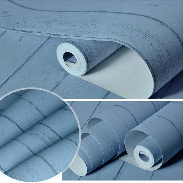 Retro high quality moisture proof wallpaper stripes bedroom living room