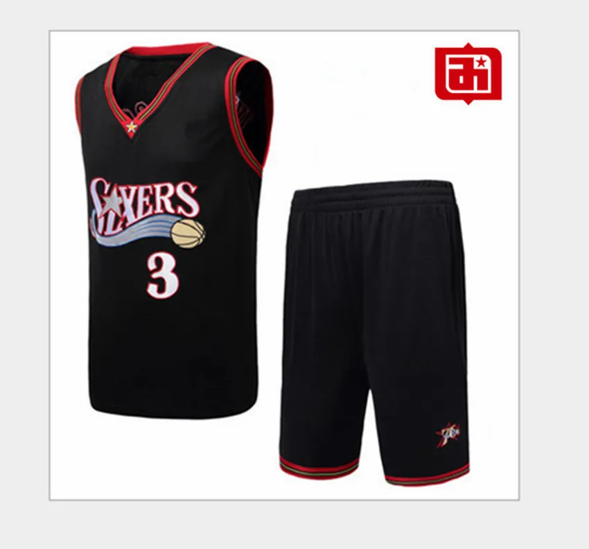 ايفرسون 3 # جيرسي كرة السلة دعوى مجموعة خمر التطريز الشباب طبعة رقم 3 كرة السلة دعوى أسود أبيض حقيقية بالجملة ايفرسون 3 # جيرسي كرة السلة دعوى مجموعة خمر التطريز الشباب طبعة رقم 3 كرة السلة دعوى أسود أبيض حقيقية بالجملة