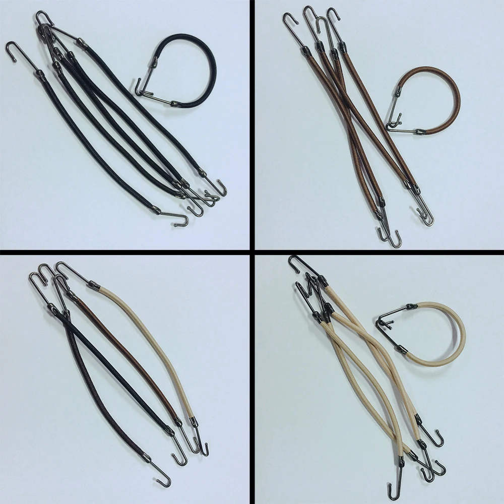 Elastic Hair Bands 2018 New 10pcs Ponytail Hooks Holder Bungee Bands