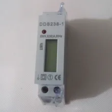 20 шт./лот DDS238-1 230 В 5(32) A 50 Гц однофазный DIN-rail измеритель kwh с ЖК-дисплеем