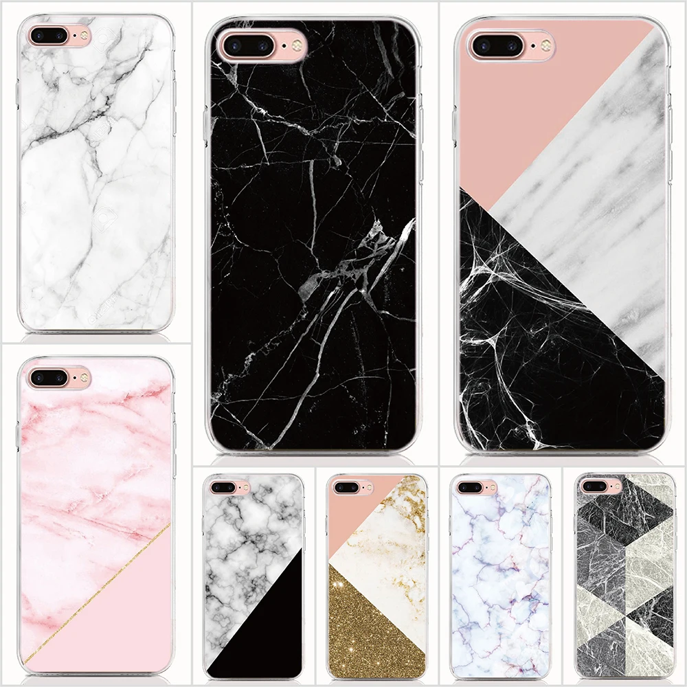 

For Lenovo Vibe P2 S5 ZUK Z2 Pro K5 K6 Note K6 Power Soft Tpu Silicone Case Print Marble Back Cover Protective Phone Cases