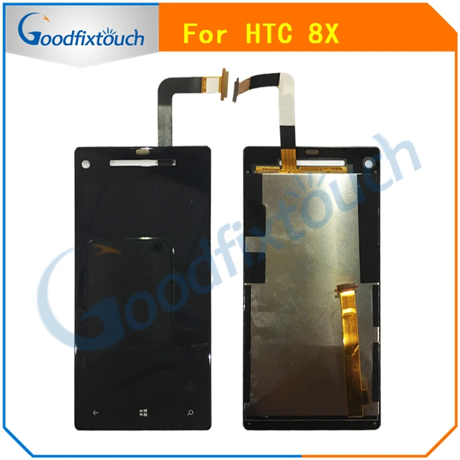 Для HTC 8X ЖК дисплей сенсорный экран дигитайзер панель в сборе запасные