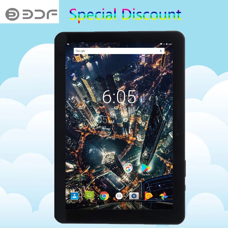 

10 Inch Android 6.0 Quad Core WIFI Dual Camera 1280*800 LCD Tablets