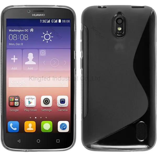 200pcs/Lot for Huawei Y625 TPU S Line GEL Case Cover |