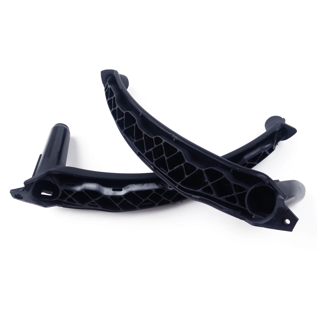 

beler Pair of Left & Right Side Interior Door Panel Handle Chrome Pull Trim Cover Replaces New Fit for BMW E70 X5 X6 E71