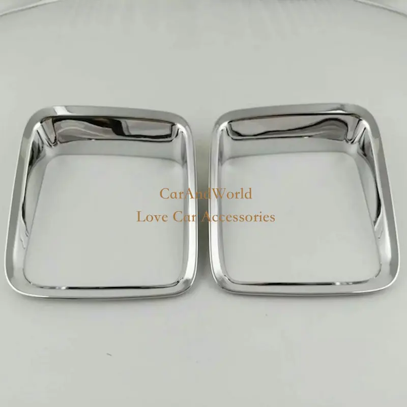 

Tail Lights Ring Cover For Jeep Renegade 2015 2016 2017 Rear Lamp TailLight Decoration Chrome Stickers Car-Styling Accessories
